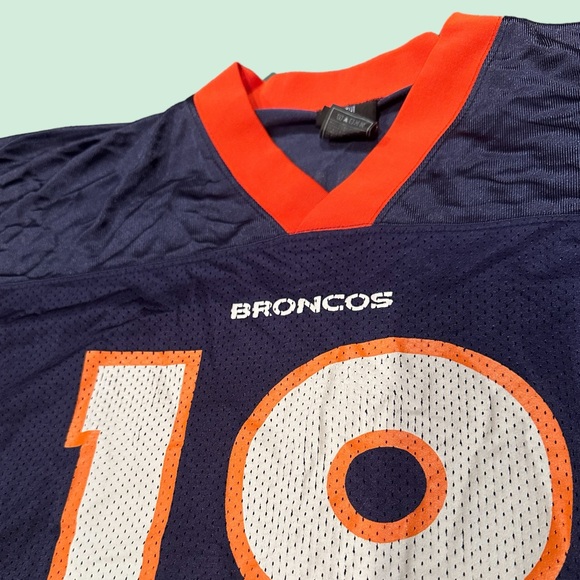 Vintage Men’s NFL Team Apparel Reebok Denver Bronchos Peyton Manning Jersey Sz L - Picture 6 of 11